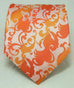 Orange Floral Toramon Silk Tie Set JPM88F