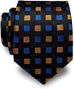 Black Gold Blue Necktie-JYT30