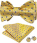 Yellow and Blue Bow Tie Set-BTSYO523