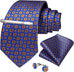 Blue and Gold Necktie Set-DBG1423