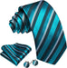 Teal Necktie Set-LBW1751