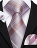 Dusty Pink Necktie Set-LBW1755