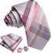 Dusty Pink Necktie Set-LBW1755