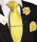 Yellow Necktie Set-MGN294