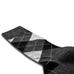 Grey and Black Plaid Dress Sock-SOC02