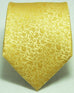 Gold Silk Necktie Set JPM1828C - Toramon Necktie Company