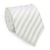 White Stripe Silk Necktie Set-JPM18A21