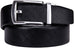 Rachet Black and Silver Buckle Belt-BEL106