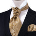 Taupe Cravat Necktie Set-CBW112