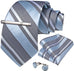 Sky Blue Necktie Set-DBG824