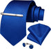 New Royal Blue Necktie Set-DBG879