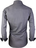 Charcoal Grey Dress Shirt-DS04