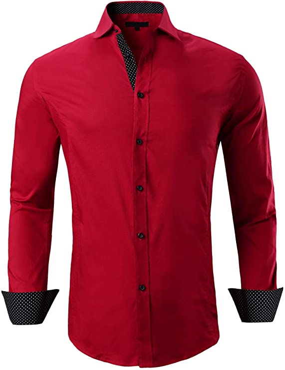 Red Dress Shirt -DS07