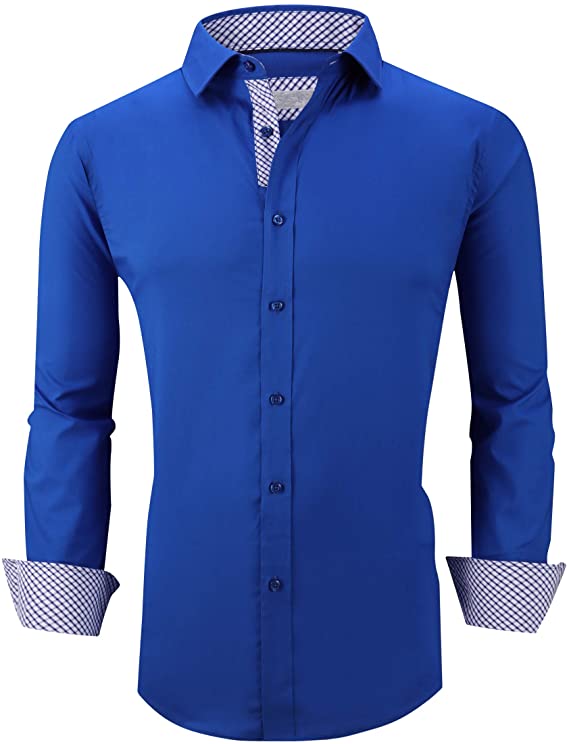 Royal Blue Dress Shirt #2- DS09