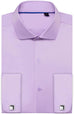 Lavender French Cuff Dress Shirt-FCDS79