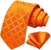 Orange Necktie Set- HDN544