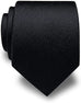 Black Wedding Silk Necktie-JYT18