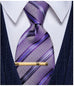 Lilac Silk Necktie-JYT27