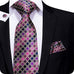 Blue Pink Purple Tie Set LBW241