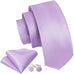 Lilac Silk 3 Piece Tie Set- LBW617