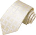 Beige Silk Necktie Set-LBWH1206