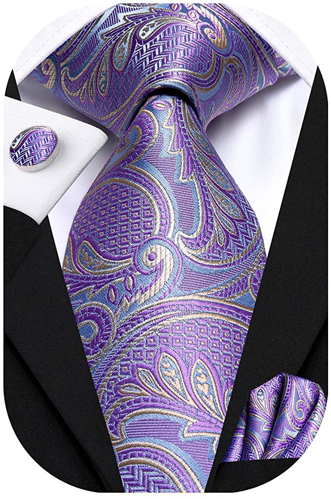 purple dress tie Dark Purple Solid Color Clip-On Tie TieMart