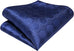 Navy Blue Dot Silk Necktie Set-LBWH979