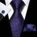 Dark Purple Necktie Set-LBWY1284